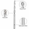 Forets hélicoïdaux extra-long HSS - Lot de 5 (2, 3, 3,5, 4, 5 mm) pour bois, plastique, aluminium