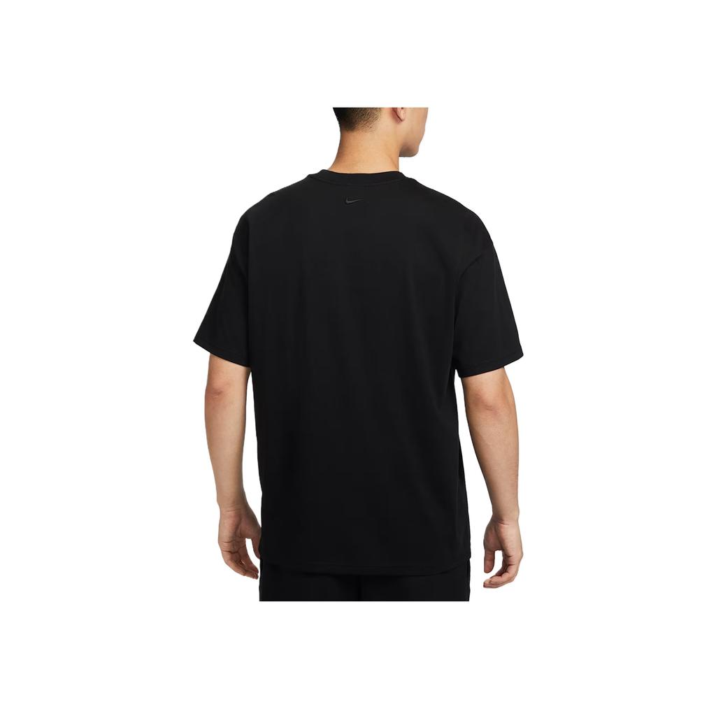 Nike Kobe Comfortable Stylish Minimalist Versatile Solid Color Letter Short Sleeve T-Shirt Men Tops Black II6592010
