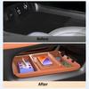 For Leapmotor C10 C16 2024 Central Control Lower Organizer Storage Box Car Armrest Box Bottle Holder Stowing Tidying Accessories