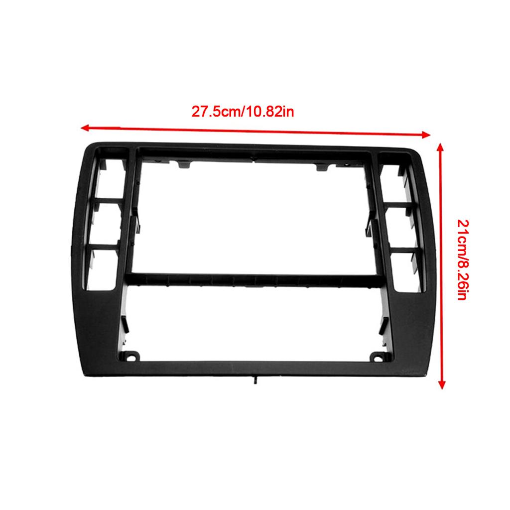 Installation Slot Car Center Console Stereo Radio Bezel Panel Mounting Frame Adapter in-Dash Fitting Kit 3B0 858 069