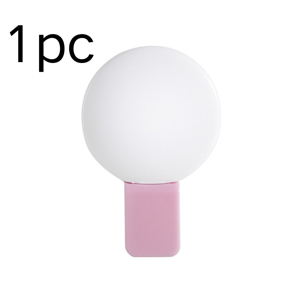 Portable Mini Selfie Ring Light - USB Rechargeable Clip LED Flash Fill Light for Phone