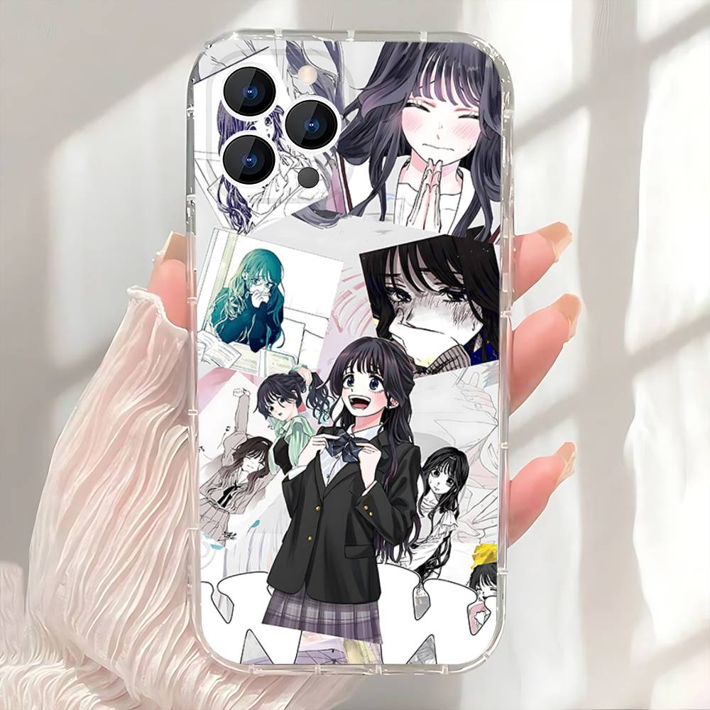 Kaoru Hana Wa Rin To Saku Phone Case For iPhone 17,16,15,14,13,12,11 Pro,Max,Plus,X,XS,XR,SE4,E Mini Transparent Soft Cover