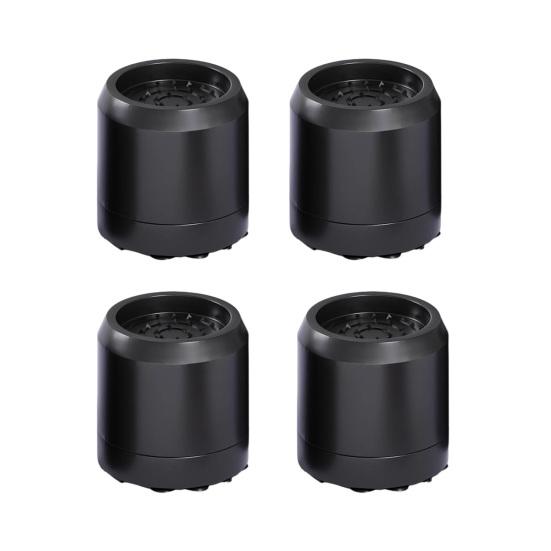 4Pcs Shock Absorbing Feet Pad Noise Reduction Anti-slip Round Washing Machine Furniture Bed