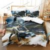 New Second Extinction Bedding Set Single Twin Full Queen King Size Bed Set Adult Kid Bedroom Duvet Cover Sets 3D Print Game741