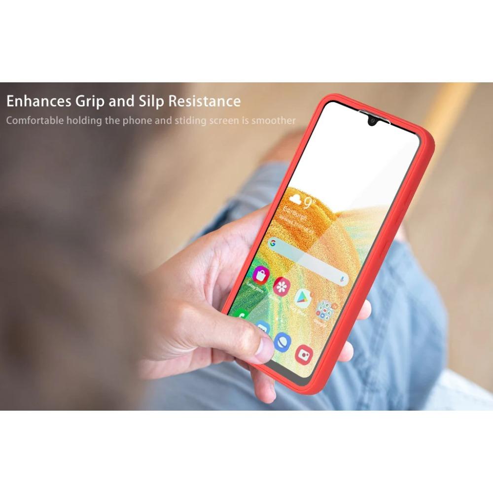 Liquid Silicone 360 Degree Hybrid Case for  Samsung Galaxy A33 5G A53 5G A73 5G A13 4G A23 4G M53 5G M33 5G M52 5G Protect Shockproof Protection Cover
