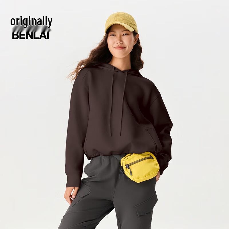 

Benlai Women s 2025 Fall Loose Hooded Sweatshirt S