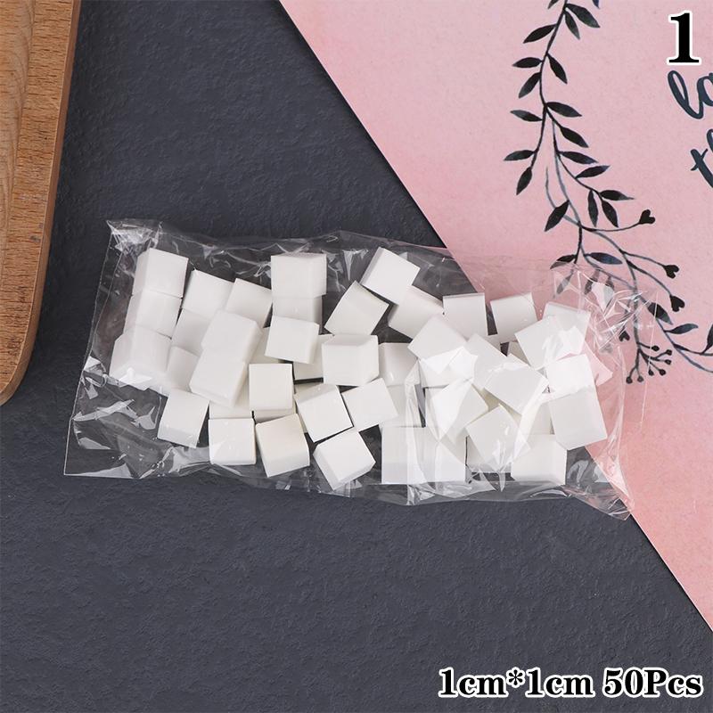 20/30/50/100Pcs 1/1.5Cm Soft Sponges Gradient Nail Art Stamper Tools Color Fade Manicure Diy Creative Nail Accessories