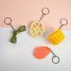 4 Pcs Simulation Food Keychain Decorative Keychain Hot Dog Pendant Hanging Ornaments Bag Charm Decorations Car Key Chain