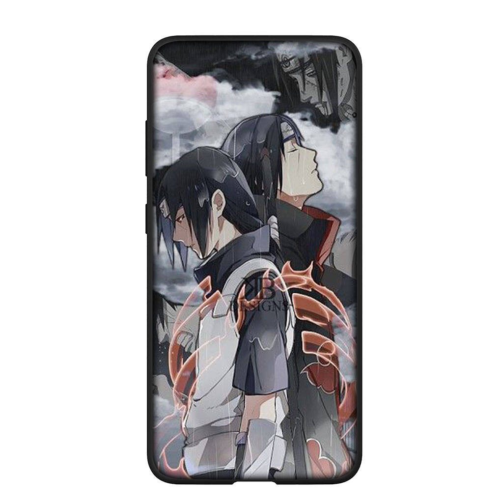 Case for Samsung Galaxy S25 S23 S24 Ultra FE Plus S9 A05 A06 A15 A16 A36 A37 A35 A54 A55 A56 A57 A25 A26 A53 Narutos Poster Itachi Uchiha Sasuke Cover
