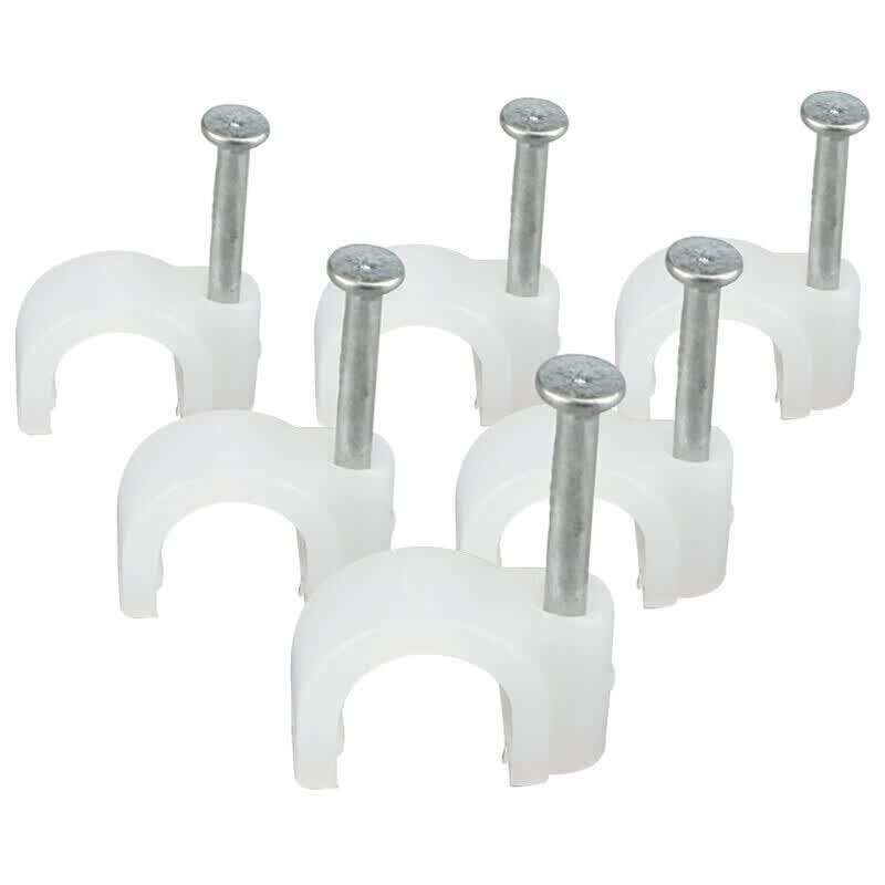 Xiangying XY-XK06Y 6mm Round Steel Nail Cable Clips