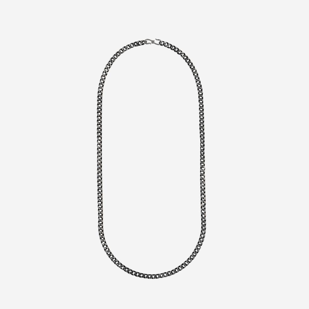 Silvertag Stn-25Fw13 Dark Silver Necklace