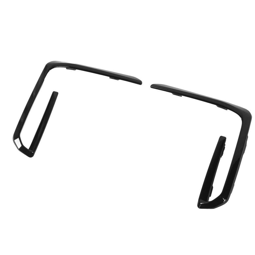 1 Pair Front Bumper Fog Light Grille Trim Cover Molding for X5 G05 M50 Pre‑LCI 2019 To 2023