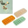 Ice Cube Tray Office Home Large Capacity Ice Making Soft Reusable Silicone Ice Tray Mold for Beverag