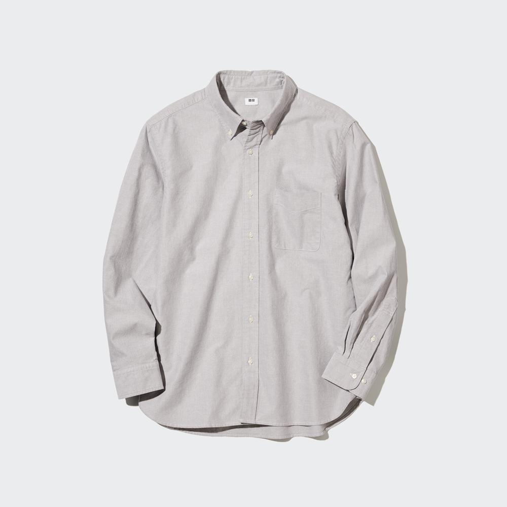 

Рубашка Оксфорд UNIQLO (длинный рукав)