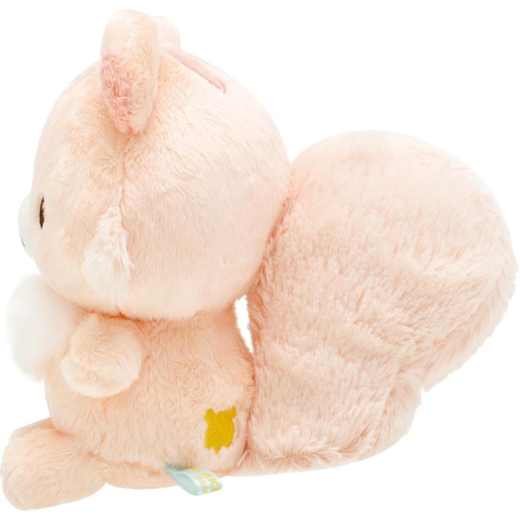 San-X Rilakkuma "Herkes Tok ve Doygun" S boyutu peluş oyuncak Sakura Nokoris MO65301 Boyut: Y18 x G12.5 x D15.5cm