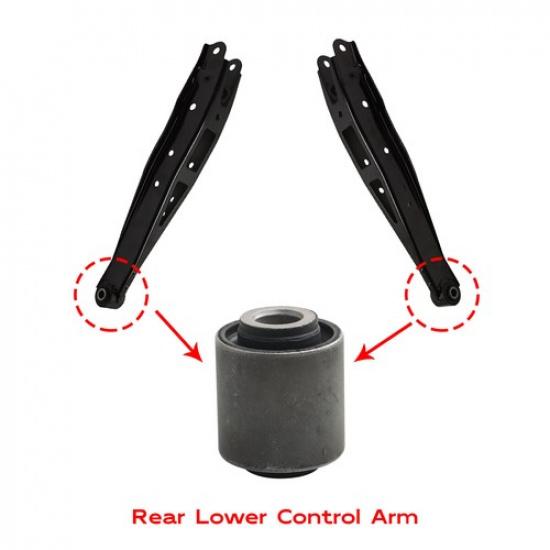 Rear Upper Lower Knuckle Assembly Control Arm Bushing for Subaru