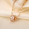 Explosive Seiko full diamond small waist necklace feels cold wind niche collarbone chain