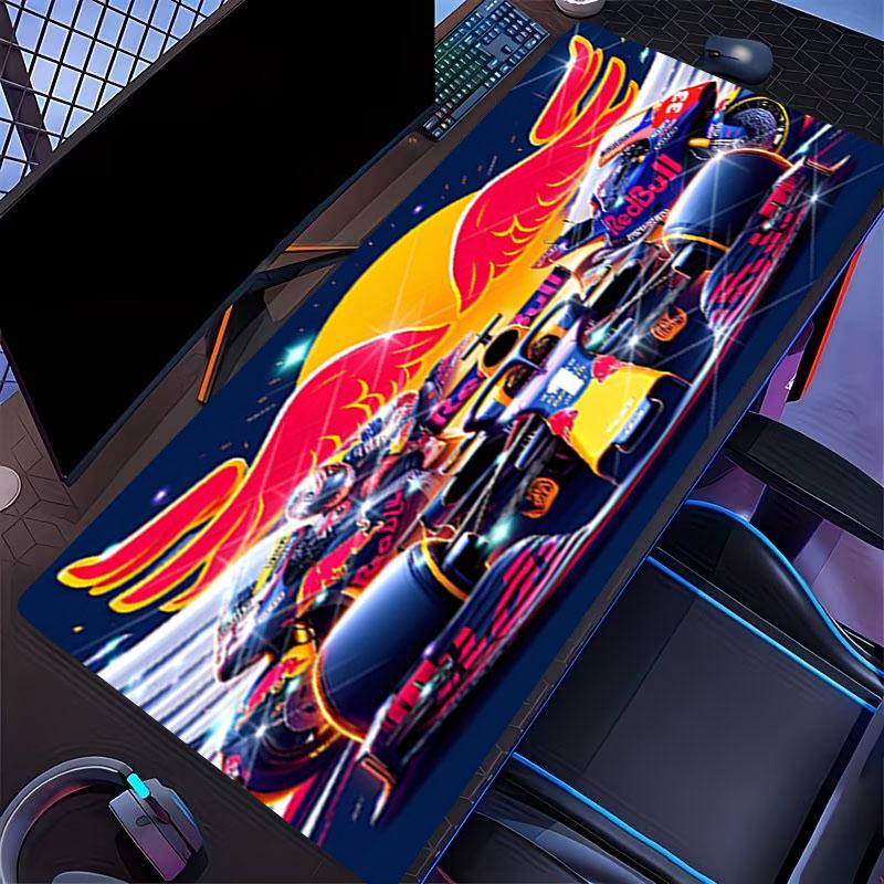 Red Bull Racing Print Mouse Pad, for Keyboard Pad Laptop PC Mat for Office Home Use, Desk Decor, Perfect Birthday Gift for Gamers