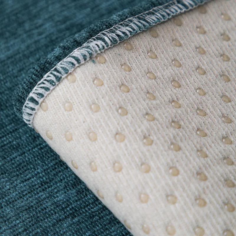 Chenille Gold Thread Embroidery Non-slip Towel Pillowcase Decore Home L-shaped Sofa Cushion Four Season Universal Sofa Cover