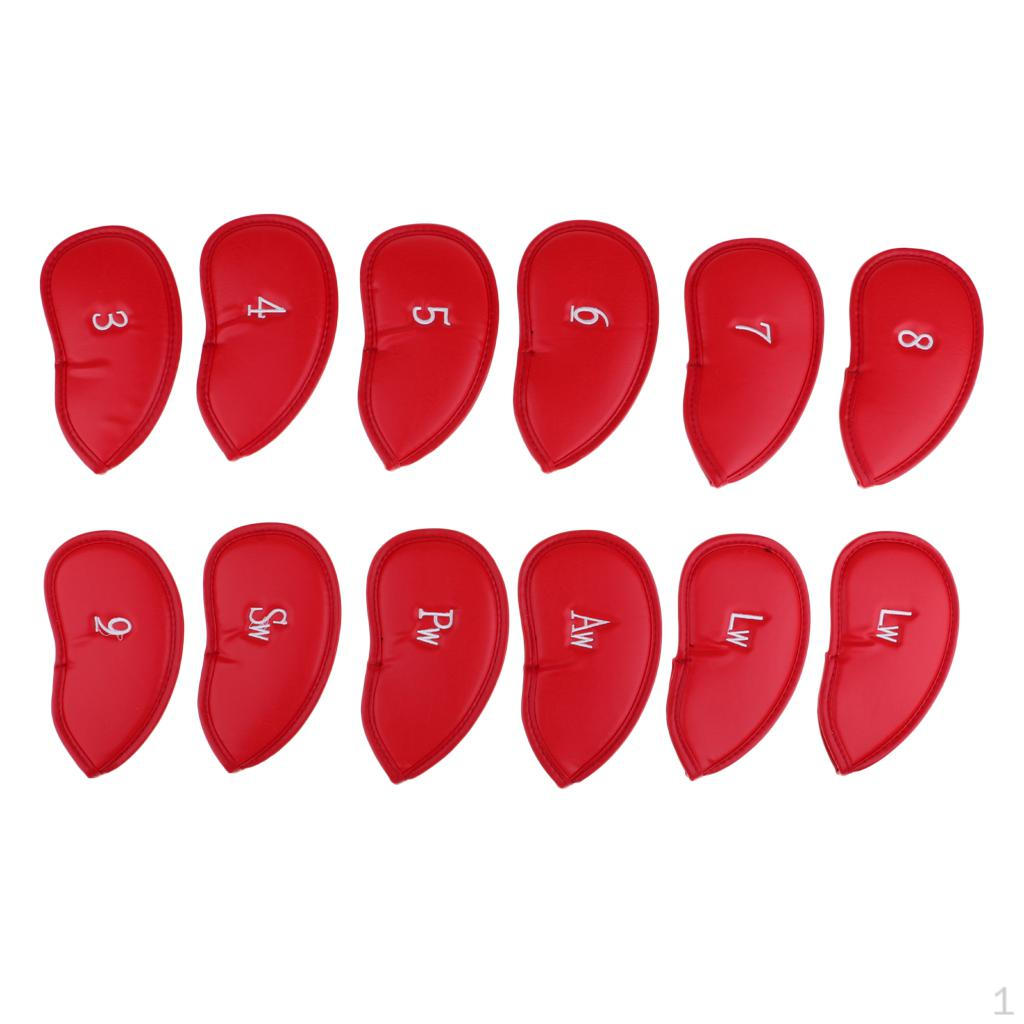 Covers Iron Set 12 Pieces Headcover , Easily Get The Needed Waterproof & Durable