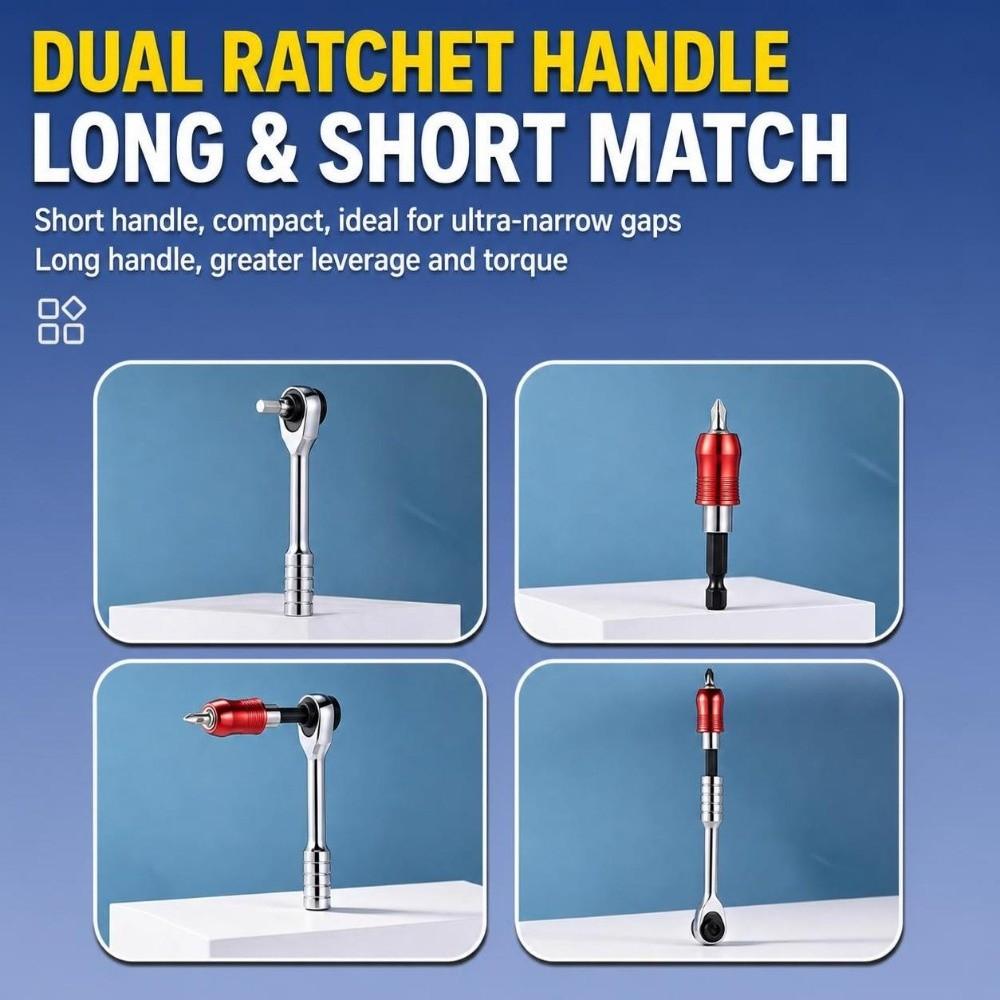 16 In 1 Portable Service Kit Dual Turn Ratchet Wrench Portable Bike Repair Tool Daily Bike Adjust