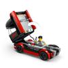 LEGO City RB20 AMR24 Race Car and Truck Toy Birthday Present Block Boys Girls Children 8 Years Old 9 Years Old 10 Years Old Elementary School Student