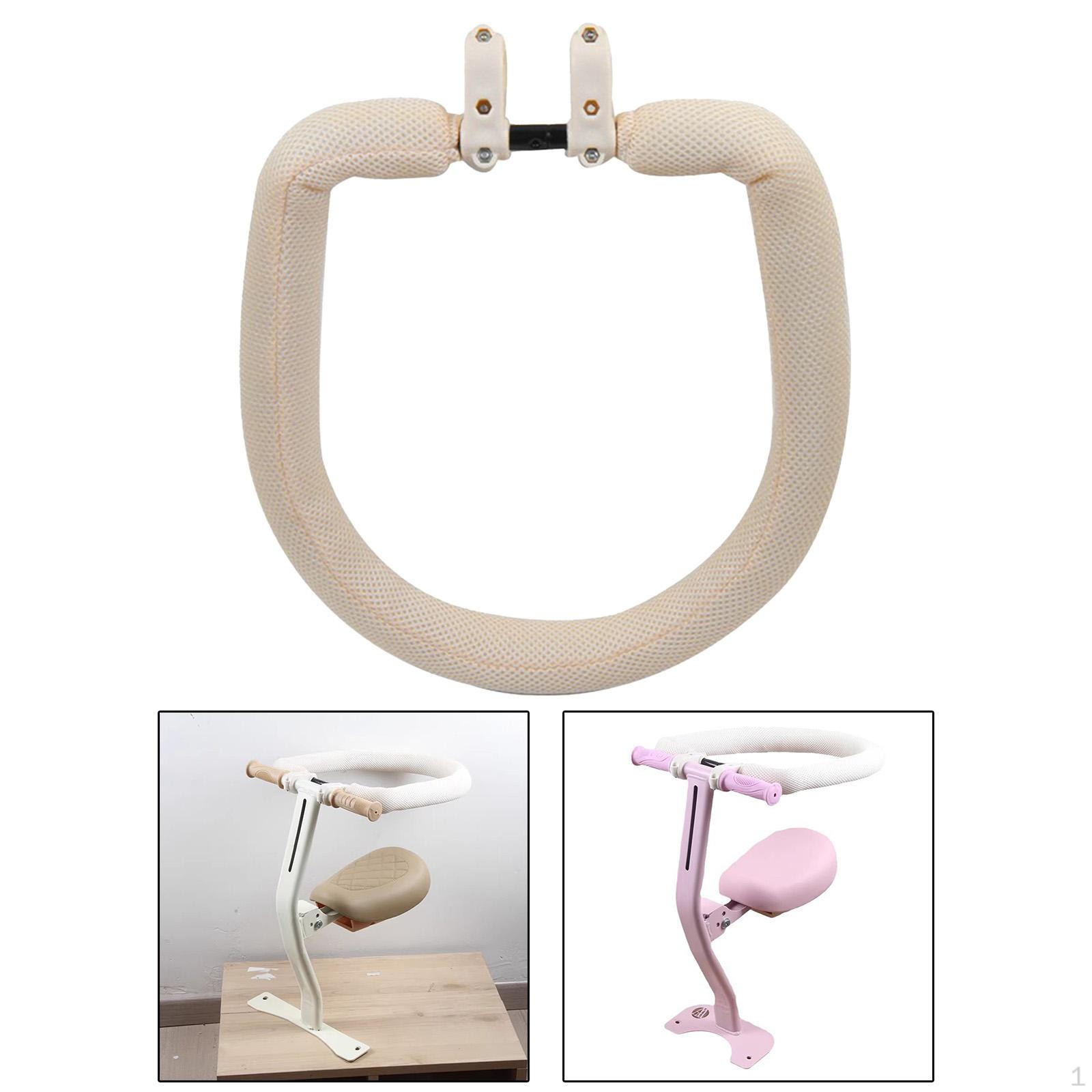 

Fencing Armrest Support for Road Bike Kids Seat Child Front Saddle beige рожевий
