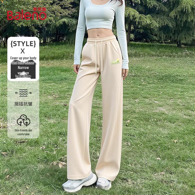 Baleno Women s High-Waist Wide-Leg Pants M