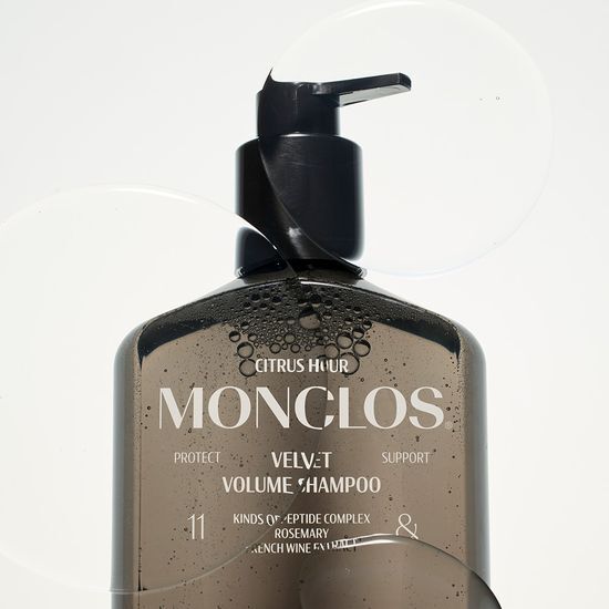 Monclos Velvet Volume Shampoo (300ml / 500ml)