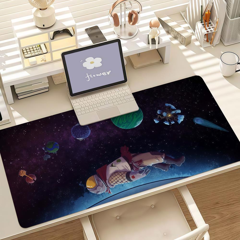 Game OOuter WWilds Mouse Pad Anti Slip Rubber Edge Locked Thickened Laptop Gaming Desk Mat