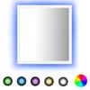 VidaXL LED Bathroom Mirror White 40x8.5x37 Cm Acrylic 804908