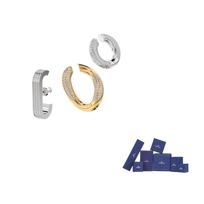 Swarovski Dextera Clip On Earrings Womens F-Original brand box