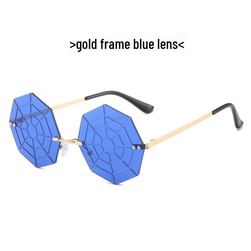 

Солнцезащитные очки Гуфи «Паутина» 2025: Трендовые европейские и американские женские уличные стильные оттенки.