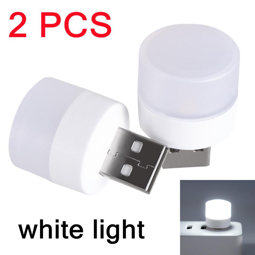 3 PCS USB LED Light Usb Lamp Eye Protection Reading Light Computer Reading Lamp Mobile Power Charging Book Lamps Night Light