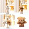 Cuter Bear Plush Doll With Super Soft Short Pile For Dolls And Pendant Bag