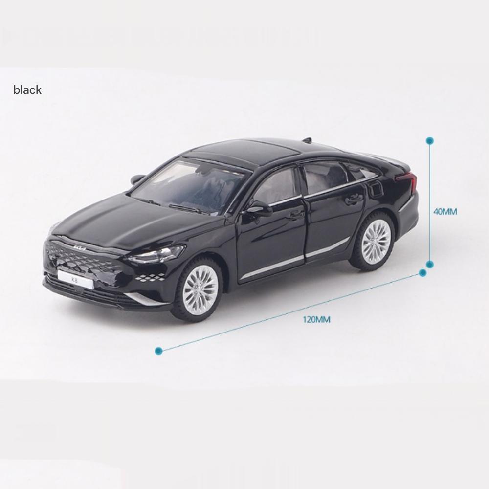 Серия литых мини-машинок Kia 2022 K8 (Вариант 2 цвета), 1 кусок чёрный