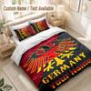 Custom Name Bedding Set 3 PiecesEintracht Frankfurt Print Duvet Cover + 2 Pillowcases Soft Bed Decor