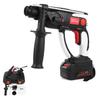 20V Cordless Hammer Drill ROTARY Rechargeable Lithium Battery DC Hammer Drill Industrial Electric Power Tool LED Light