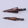 4-12/4-20/4-32Mm Spiral Groove Step Drill Bit M35 Cobalt Step Drill Bit Metal Taper Drill Hss Titanium-Coated Drill Bit