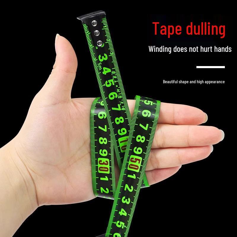 High-Tech Fluorescent Tape Measure: Durable, Wear-Resistant, Enhanced Steel Design