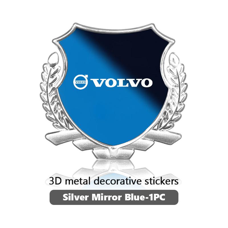 Car Body 3D Stickers Wheat Ears Styling Emblem Decals Decoration For Volvo S60 S80 S90 C30 XC40 XC60 XC70 XC90 V40 V60 V90 T6
