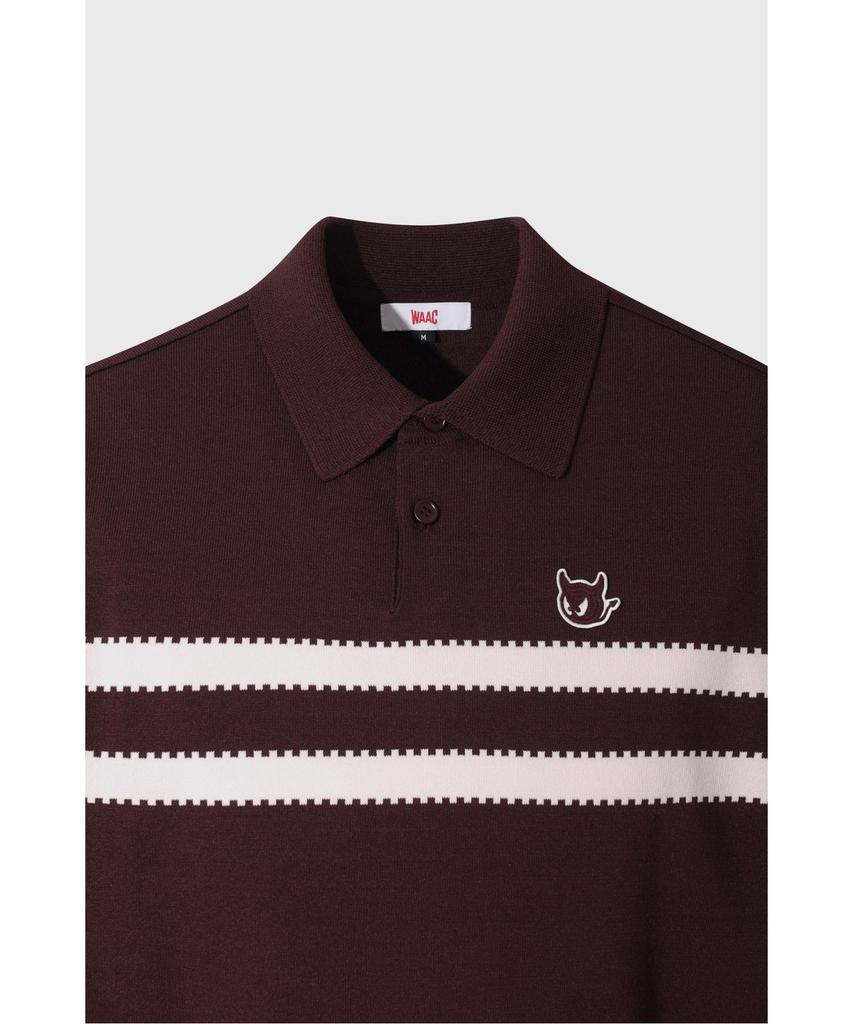 WAAC Men Waacky Stirpe Knit Polo Wmwaa26604Wid