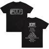 Y2K Tees Pulp Band DC30 Silver Logo TShirt Casual Cotton Tee Shirt Crew Neck Short Sleeve T Shirts Gift Tops Clothing Unisex