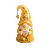 Gnome Resin Ornament with Hug Message Card - Cute Tabletop Decor for Home