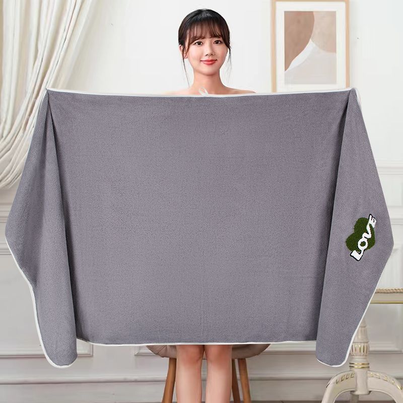 

Банные полотенца, одна пара для домашнего использования, большого размера, толще хлопка, мягкие и впитывающие, для мужчин и женщин, принимающих душ 4