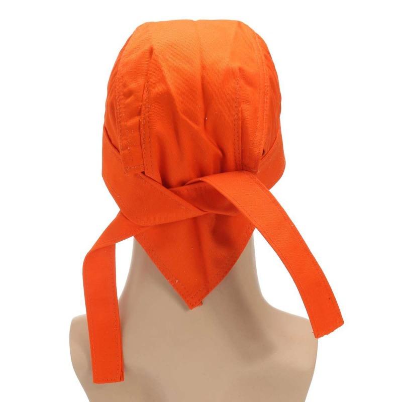 Schweißkappe Schweißer Schutzkappe Schweißhelm Baumwoll-Abdeckkappe Schal Tragen Flammhemmend Mode Verstellbares Bandana-Typ