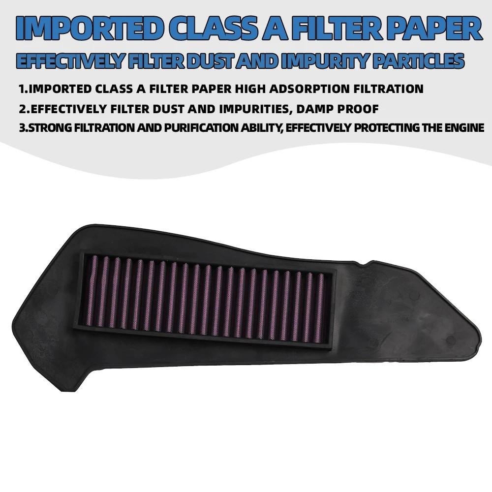 For Yamaha X MAX250 XMAX300 X-MAX250/300 Air Filter Element Motorcycle Transmission Filter Element High Flow Air Filter
