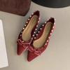 Fashion 2025 Women Ballet Flats Shoes Spring Summer New Casual Walking Loafers Pointed Toe Women Designer Lightweight Slip On Sneakers