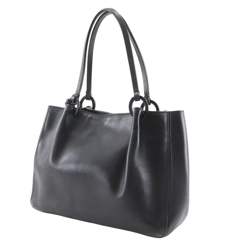 GUCCI Tote Bag 101919 black Calfskin Women Used