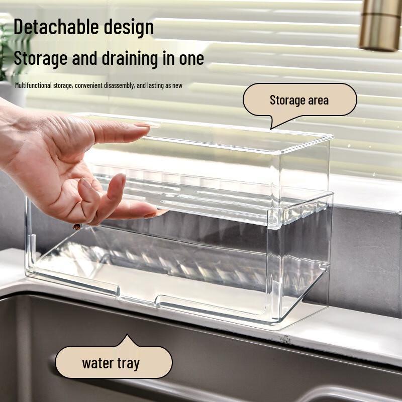 

Faucet Drain Storage Rack